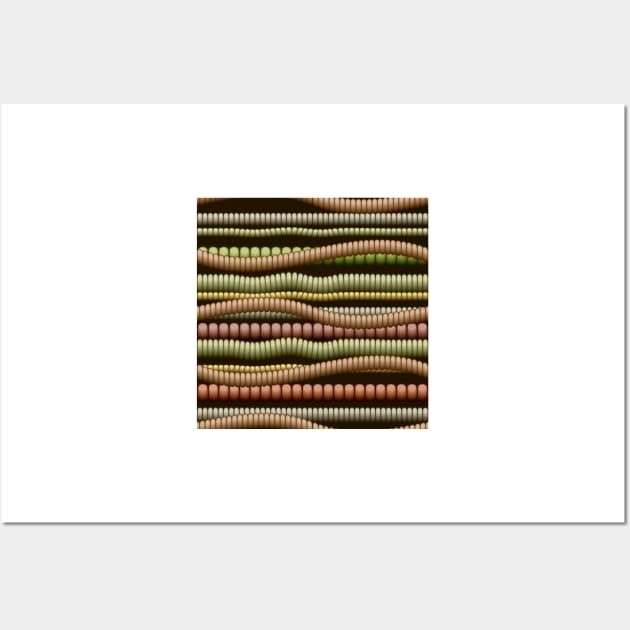 Beads Pattern Wall Art by devaleta